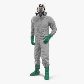 3D Ecological Worker Rigged